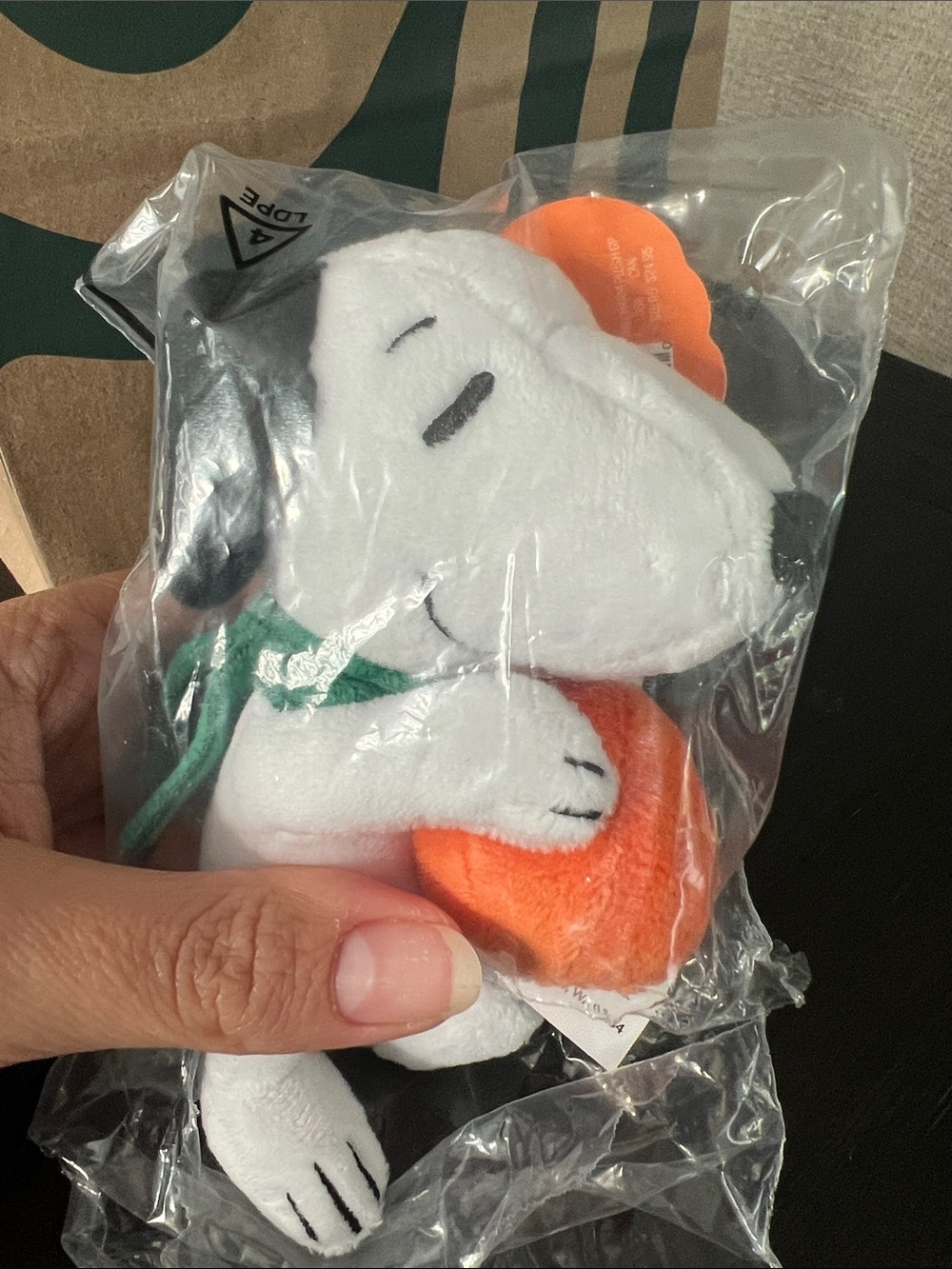 Starbucks Snoopy Plush Charm Keychain - Picture 5 of 10